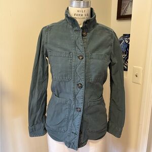 GAP Women's Utility Jacket in Olive